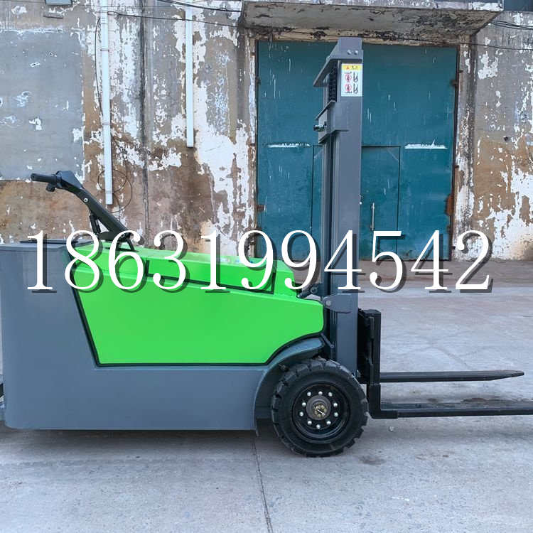 金湾区小型电动叉车1吨2吨步行站驾式电瓶堆高充电装卸车液压升降车铲车